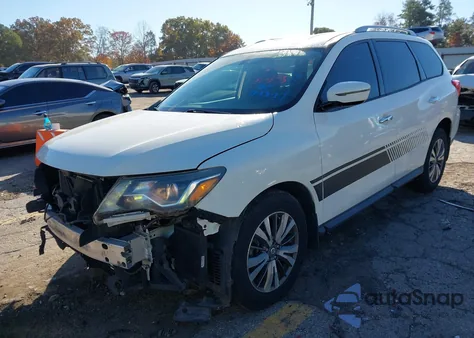 2017 Nissan Pathfinder S from USA, damaged, VIN 5N1DR2MM9HC620898